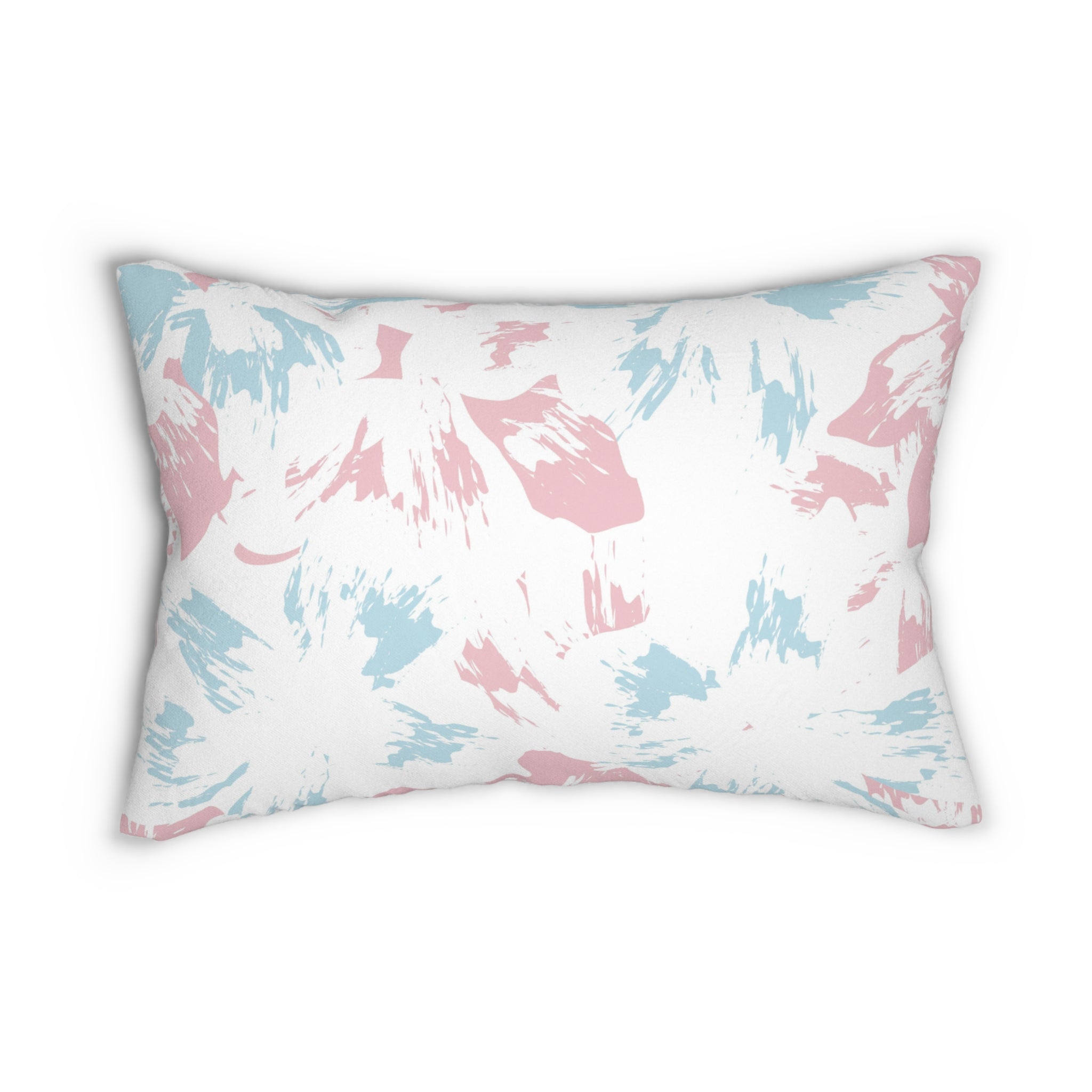Lounge Pillow, Throw Pillow with Fillers/Insert (Single Piece) : Pink & Blue
