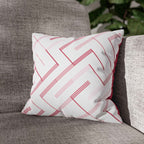 Cushion Cover, Throw pillow Case for Couch (Single Piece) : Patterned Crimson - SnugLiving