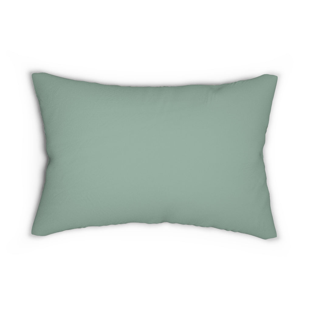 Lounge Pillow, Throw Pillow with Fillers/Insert ( Single Piece) : Pewter Green