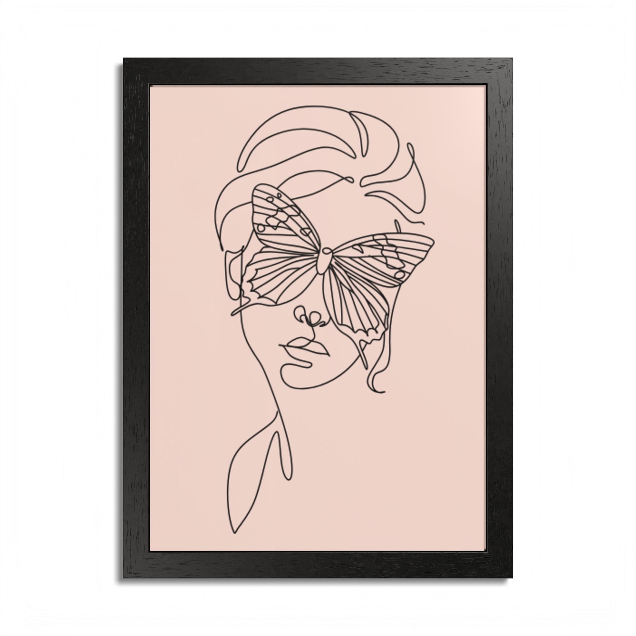 Multi-Color Framed Poster | Abstract Wall Art, Boho Home Decor | Pattern 7