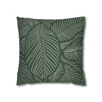 Cushion Cover, Throw pillow Case for Couch (Single Piece) : Emerald Green - SnugLiving