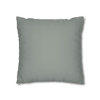 Cushion Cover, Throw pillow Case for Couch (Single Piece) : Grey Azure - SnugLiving