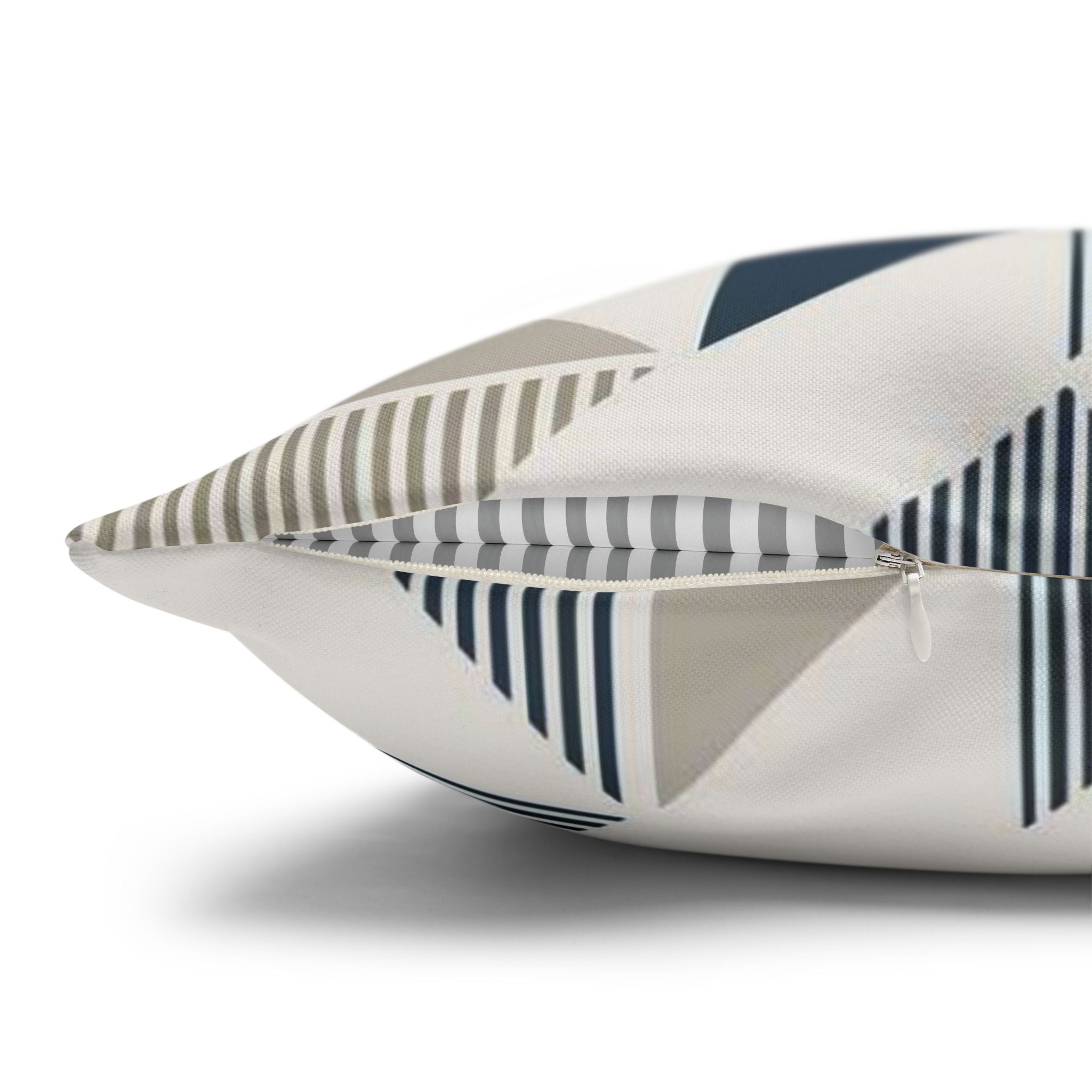 Two Way Cushion Cover, Throw pillow Case for Couch ( Single Piece) : Geometric Pattern