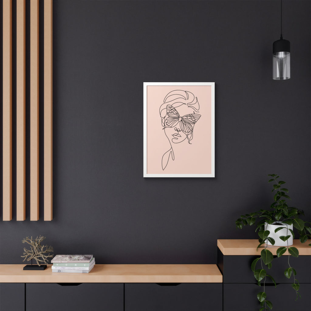 Multi-Color Framed Poster | Abstract Wall Art, Boho Home Decor | Pattern 7
