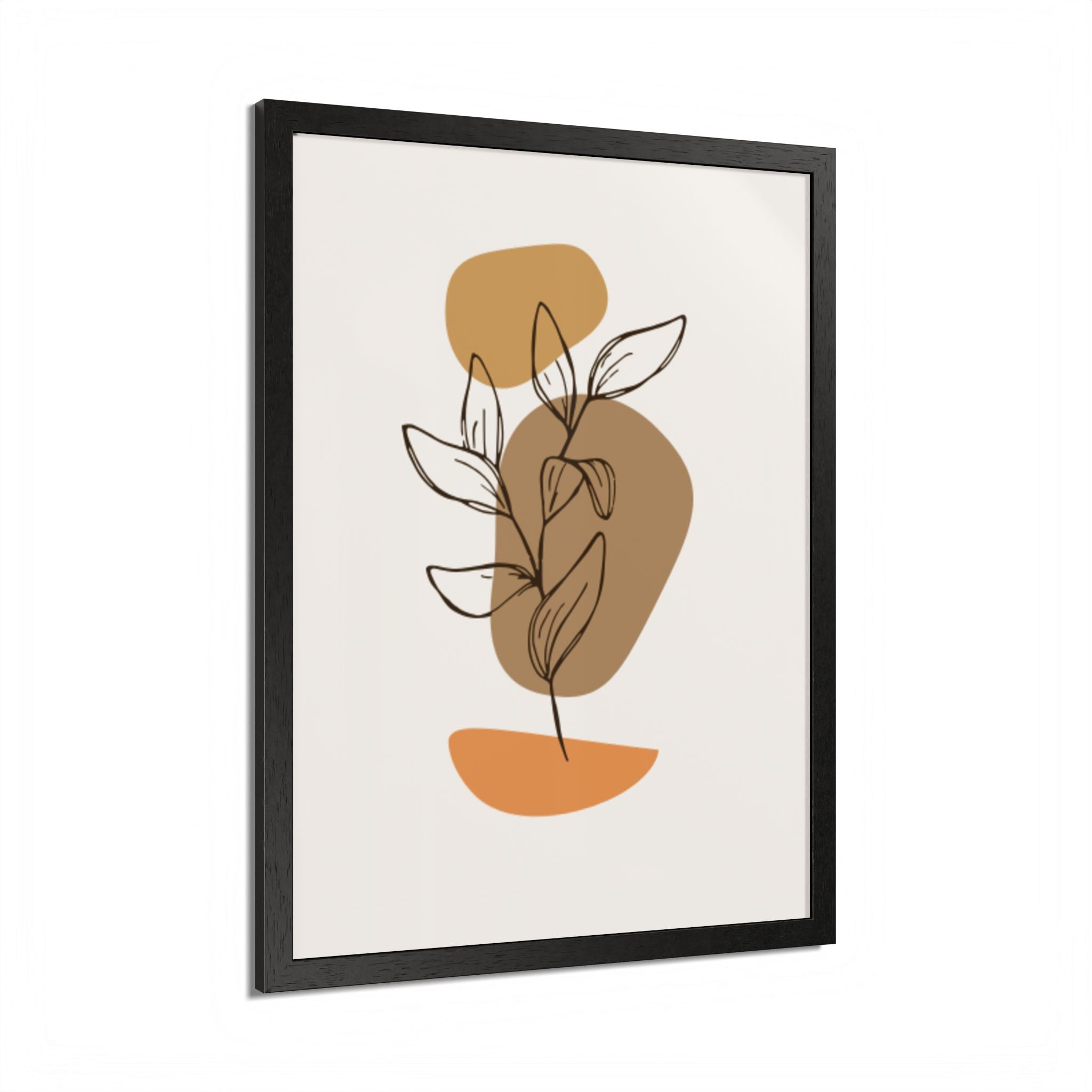Multi-Color Framed Poster | Abstract Wall Art, Boho Home Decor | Pattern 9