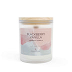 Blackberry Vanilla Scented Candle, Aromatic Glass Candle, 11oz | SnugLiving - SnugLiving