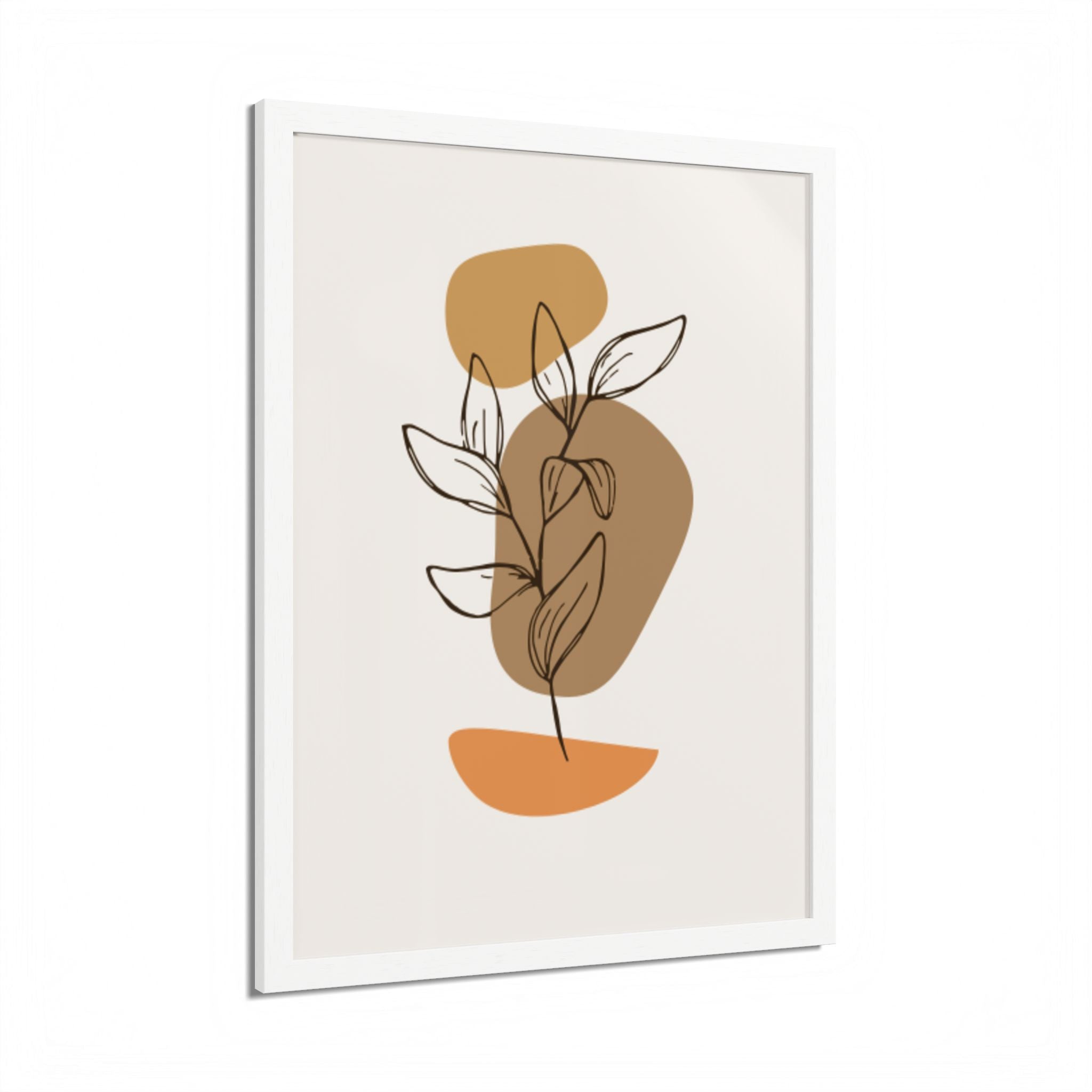 Multi-Color Framed Poster | Abstract Wall Art, Boho Home Decor | Pattern 9