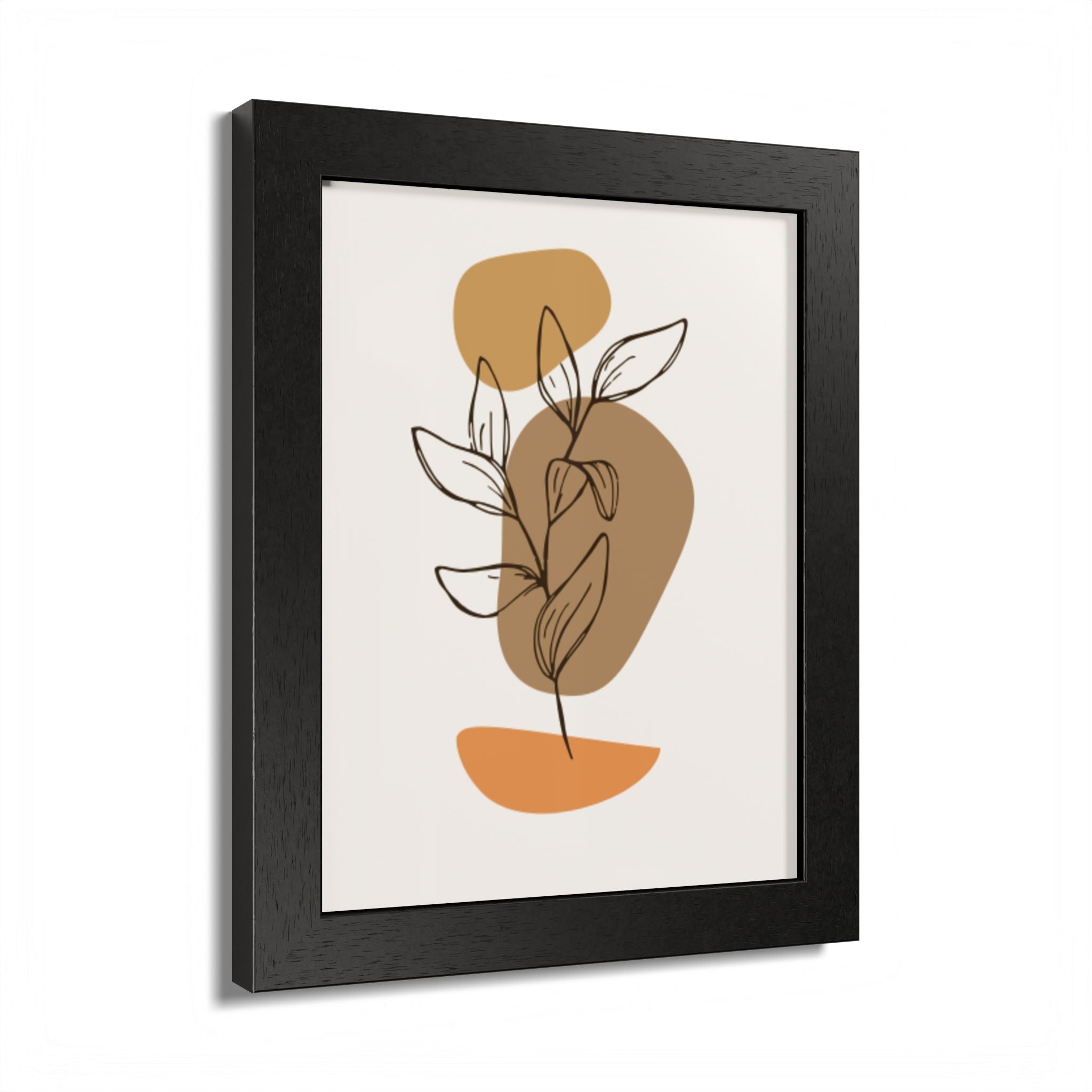 Multi-Color Framed Poster | Abstract Wall Art, Boho Home Decor | Pattern 9