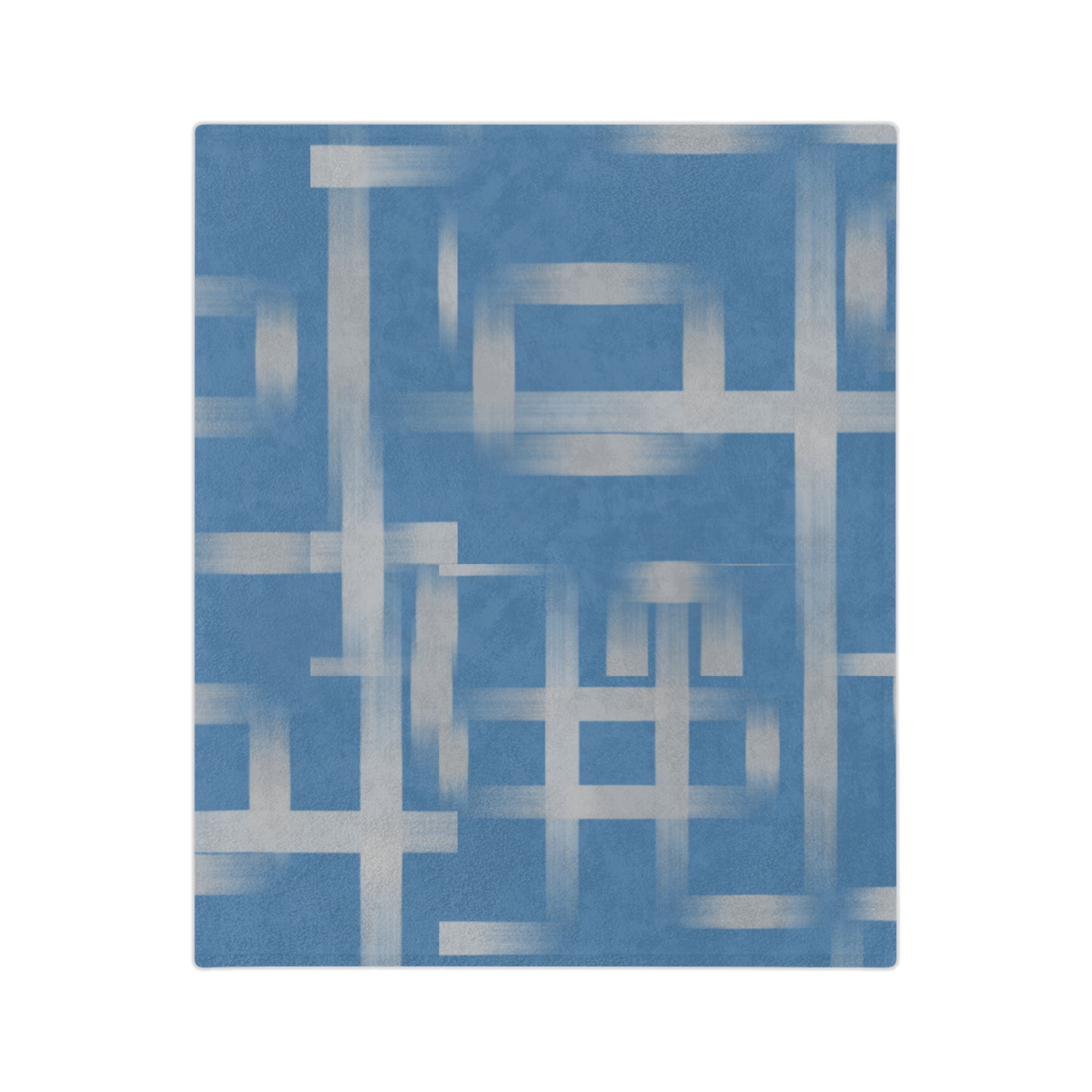Microfiber Blanket | Soft Throw for Home Decor - Blue