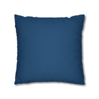 Cushion Cover, Throw pillow Case for Couch ( Single Piece) : Blue & Grey Pattern - SnugLiving