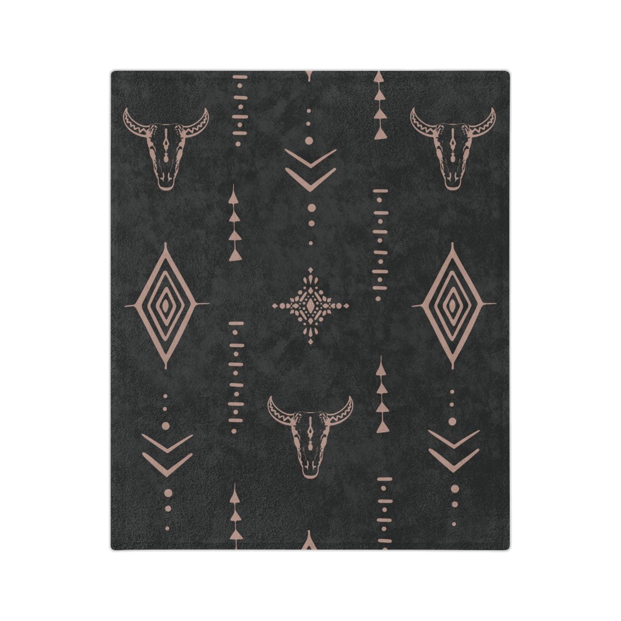 Microfiber Blanket | Soft Throw for Home Decor - Black