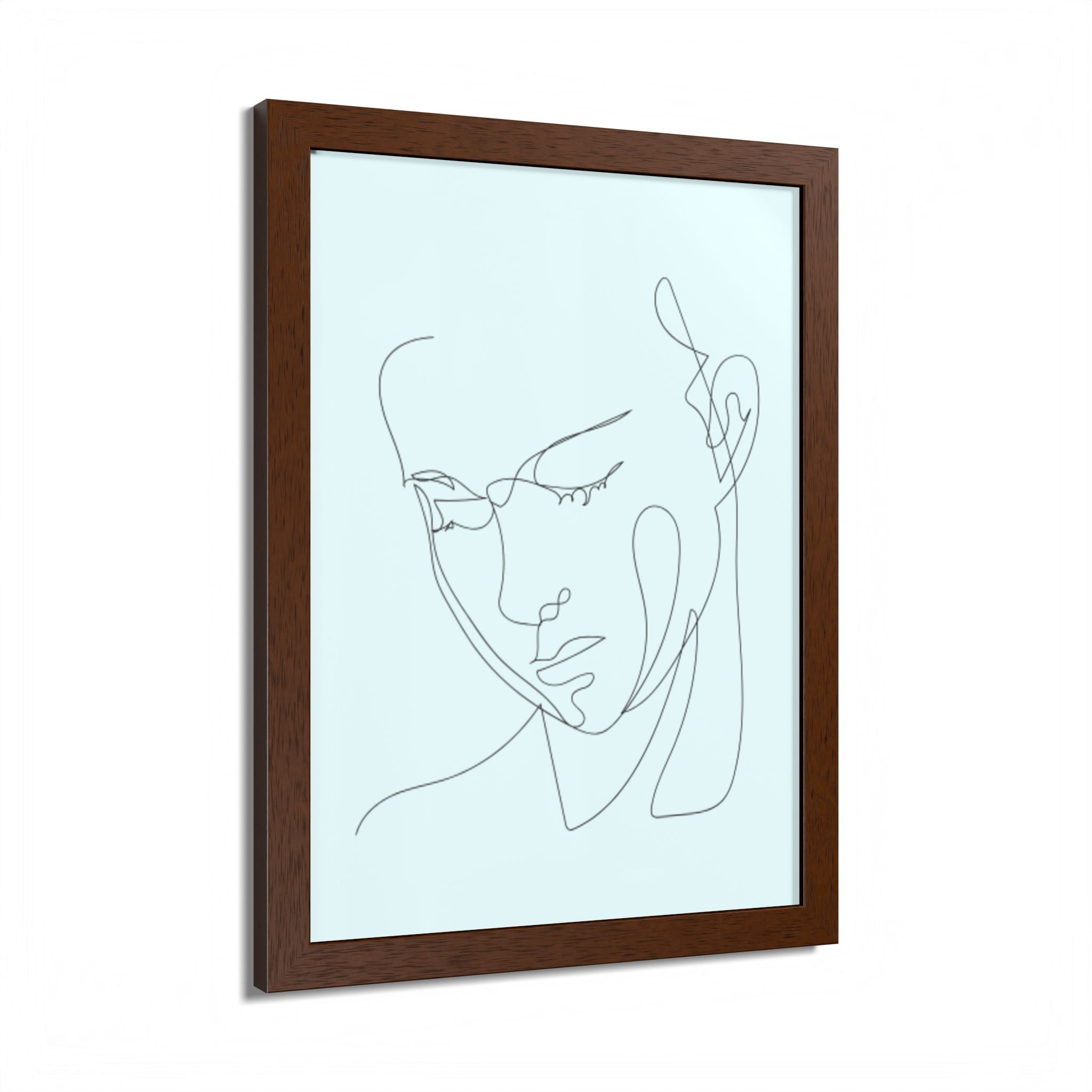 Multi-Color Framed Poster | Abstract Wall Art, Boho Home Decor | Pattern 8