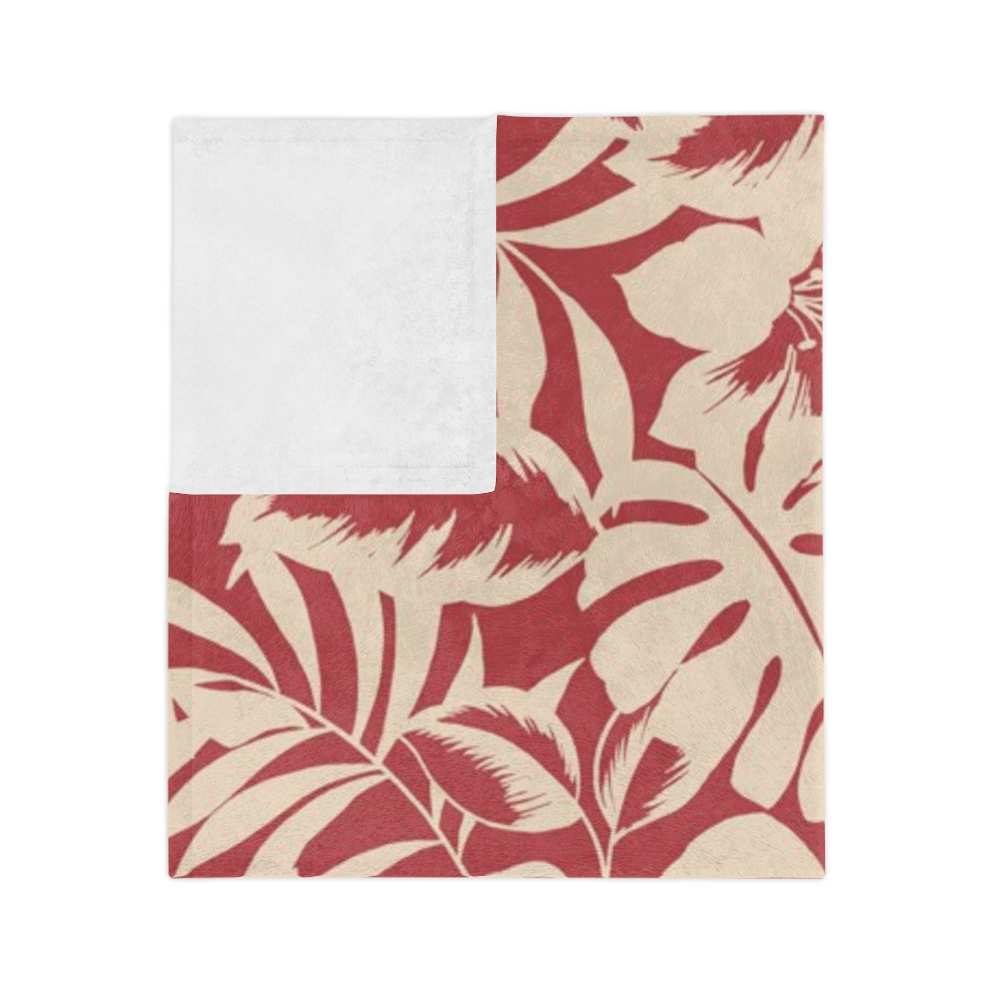 Microfiber Blanket | Soft Throw for Home Decor - Vermillion Red