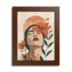 Multi-Color Framed Poster | Abstract Wall Art, Boho Home Decor | Pattern 10 - SnugLiving