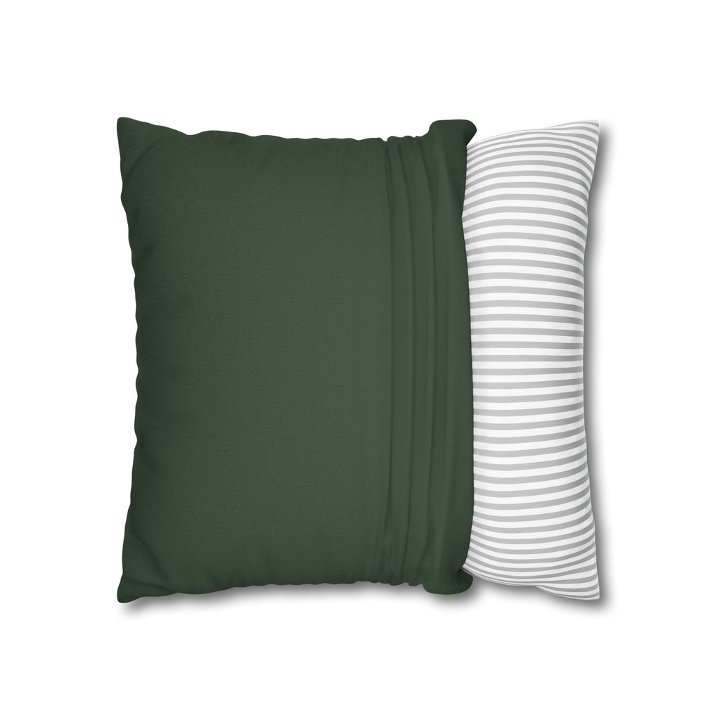Cushion Cover, Throw pillow Case for Couch ( Single Piece) : Emerald Green