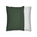 Cushion Cover, Throw pillow Case for Couch (Single Piece) : Emerald Green - SnugLiving