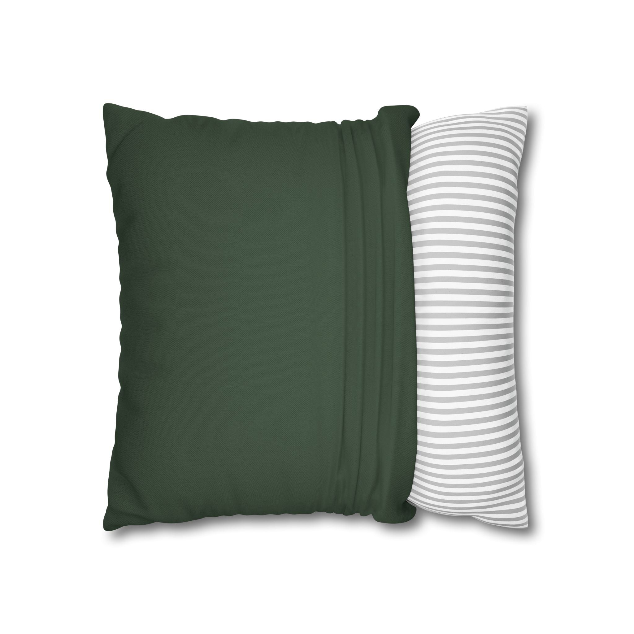 Cushion Cover, Throw pillow Case for Couch ( Single Piece) : Emerald Green