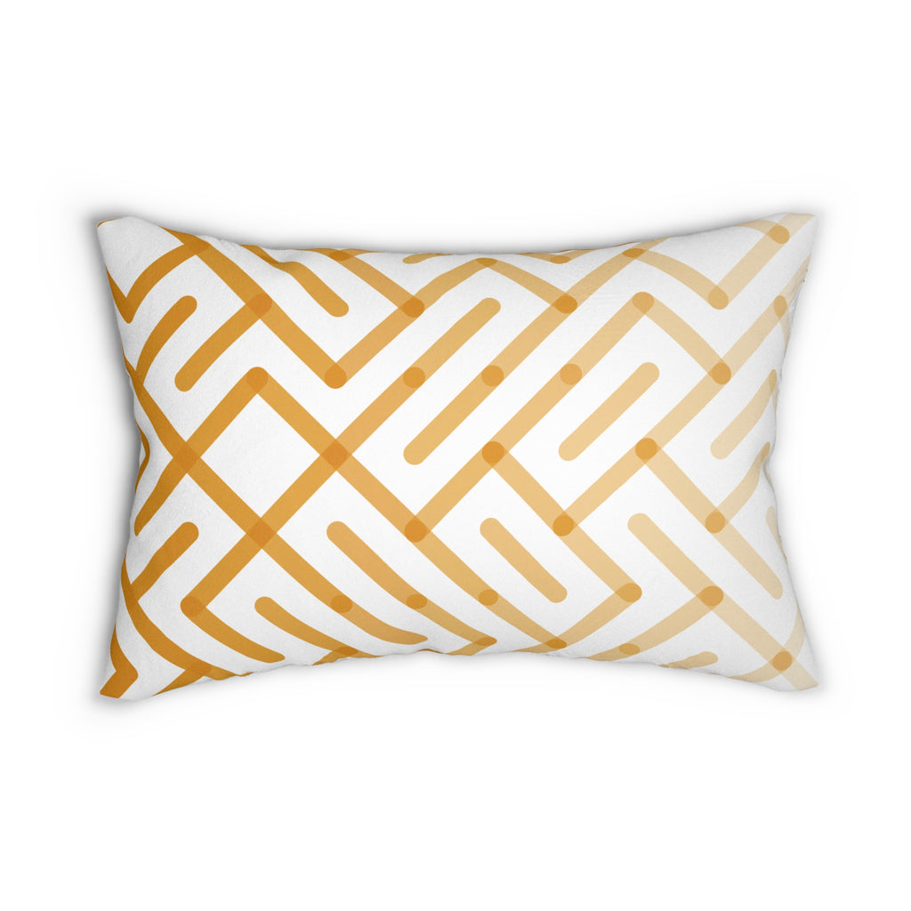 Lounge Pillow, Throw Pillow with Fillers/Insert (Single Piece) : Orange