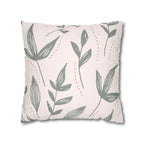 Cushion Cover, Throw pillow Case for Couch (Single Piece) : Grey Azure - SnugLiving