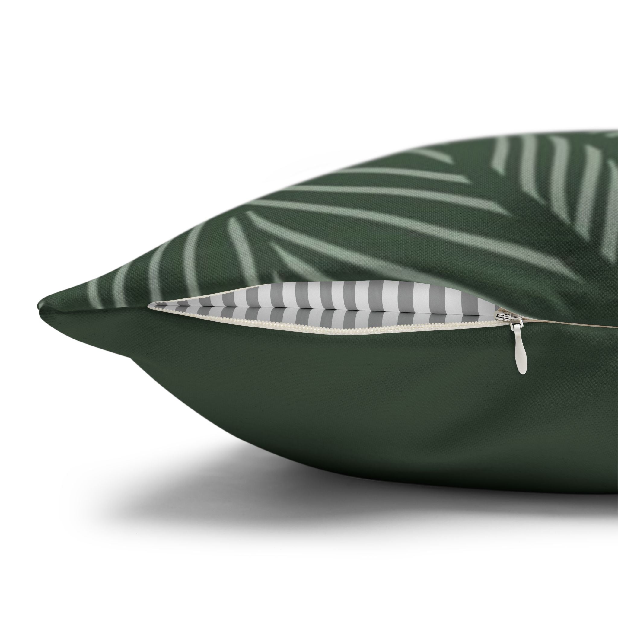 Cushion Cover, Throw pillow Case for Couch ( Single Piece) : Emerald Green