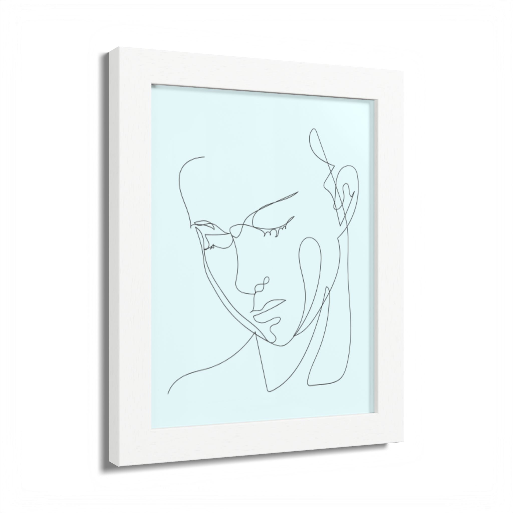 Multi-Color Framed Poster | Abstract Wall Art, Boho Home Decor | Pattern 8