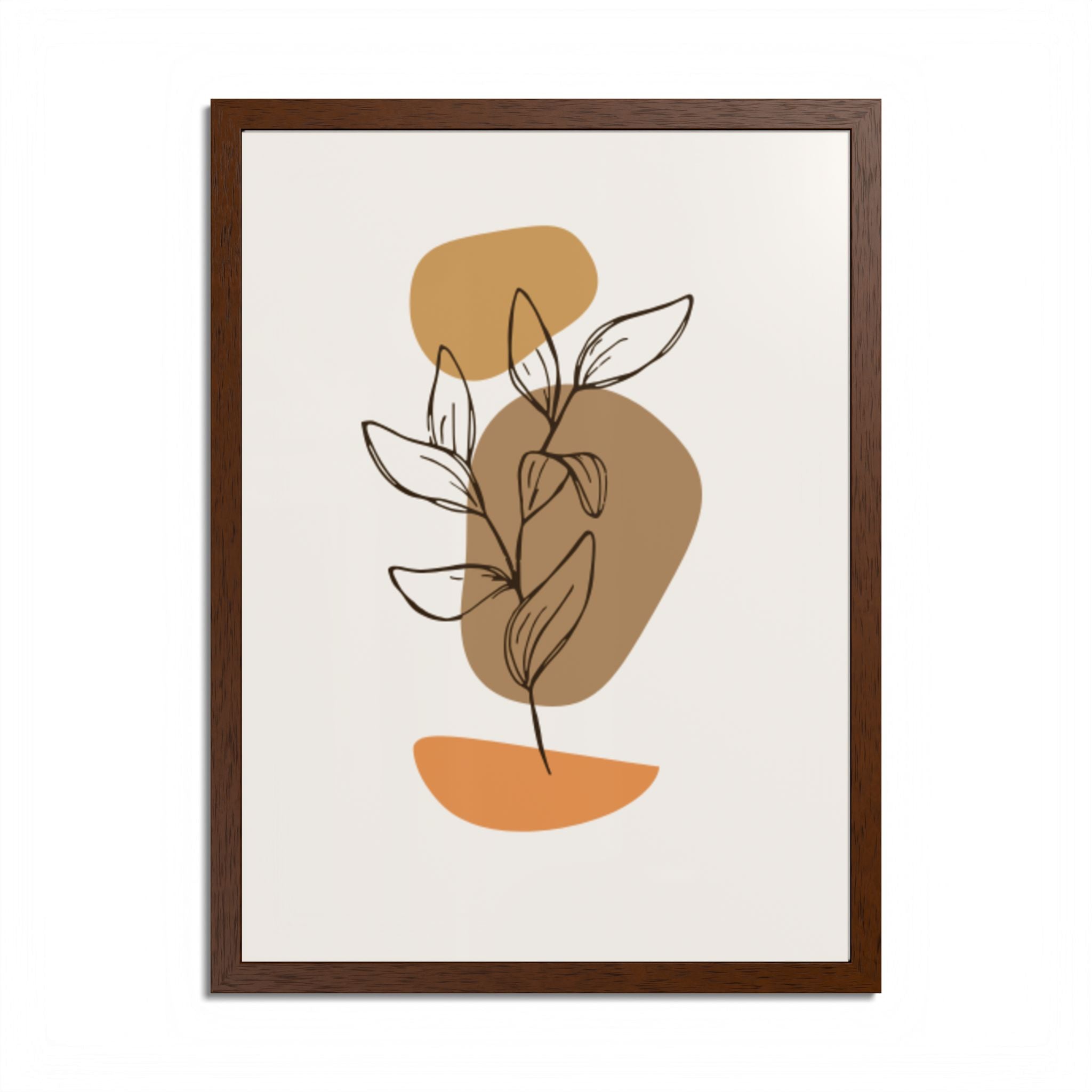 Multi-Color Framed Poster | Abstract Wall Art, Boho Home Decor | Pattern 9