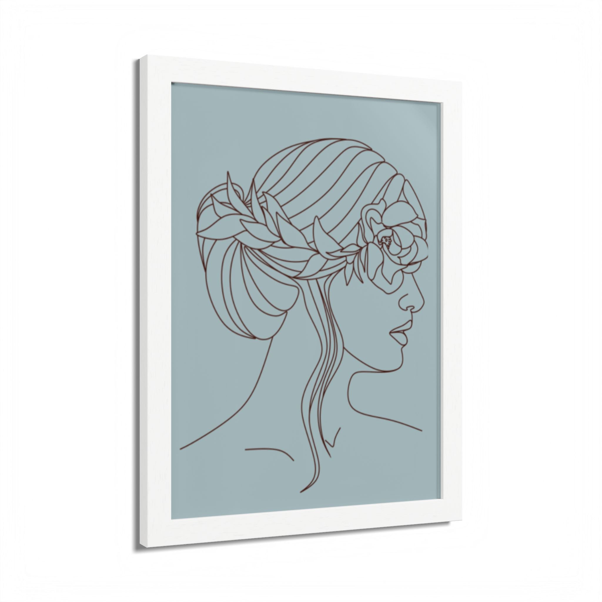 Multi-Color Framed Poster | Abstract Wall Art, Boho Home Decor | Pattern 5