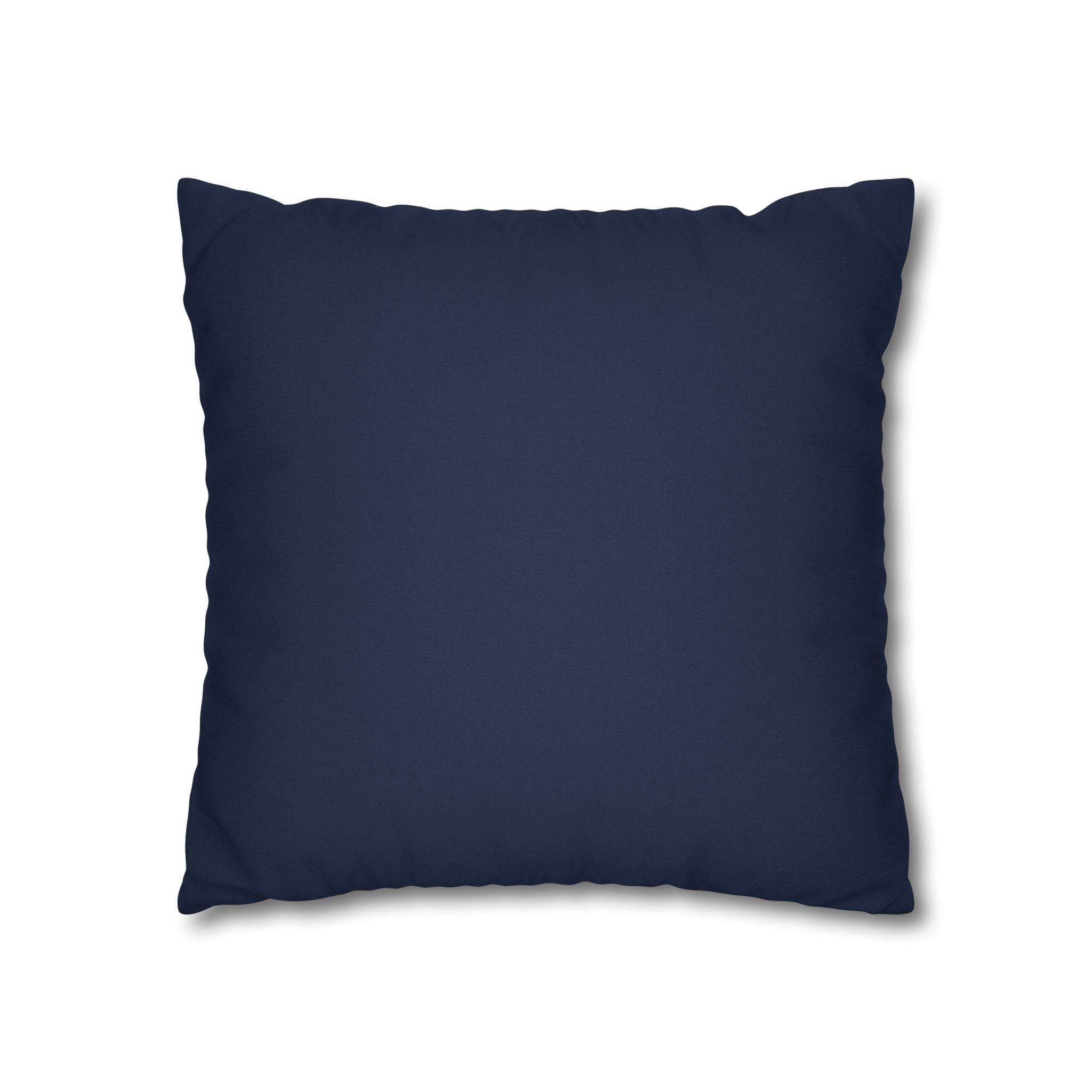 Cushion Cover, Throw pillow Case for Couch ( Single Piece) : Patterned Deep Blue - SnugLiving