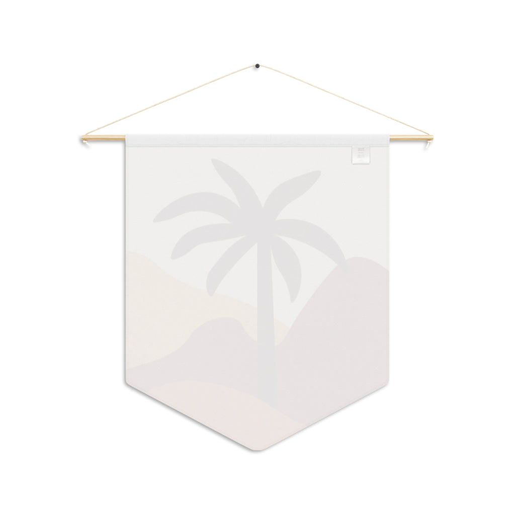 Pennant Flag/ Wall Art - Tropical Scene