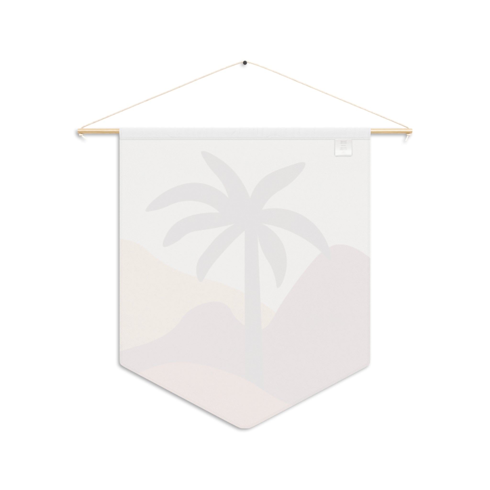 Pennant Flag/ Wall Art - Tropical Scene