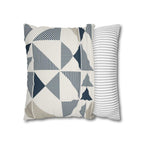Two Way Cushion Cover, Throw pillow Case for Couch ( Single Piece) : Geometric Pattern - SnugLiving