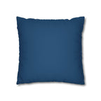 Cushion Cover, Throw pillow Case for Couch ( Single Piece) : Blue & Grey Pattern - SnugLiving