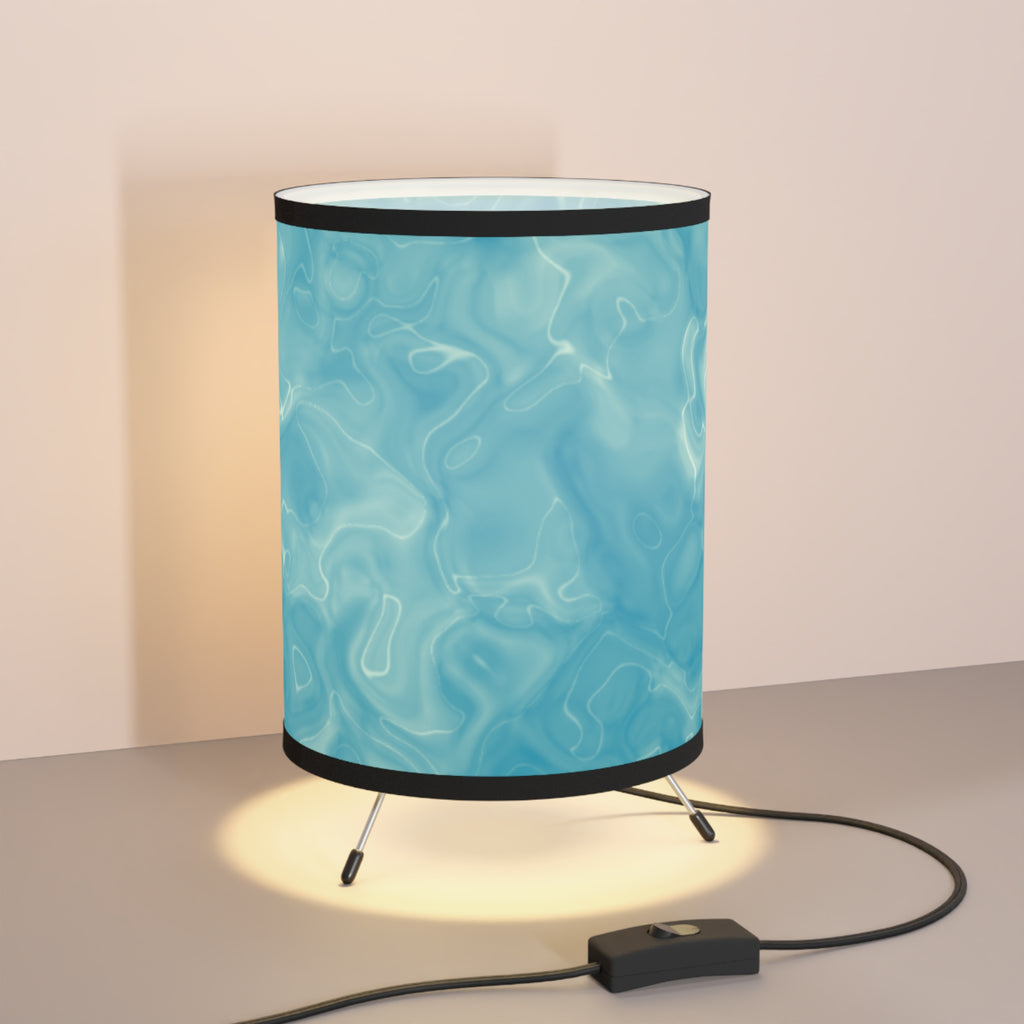 Tripod Lamp with High-Res Printed Shade, US\CA plug - Shade SLL04