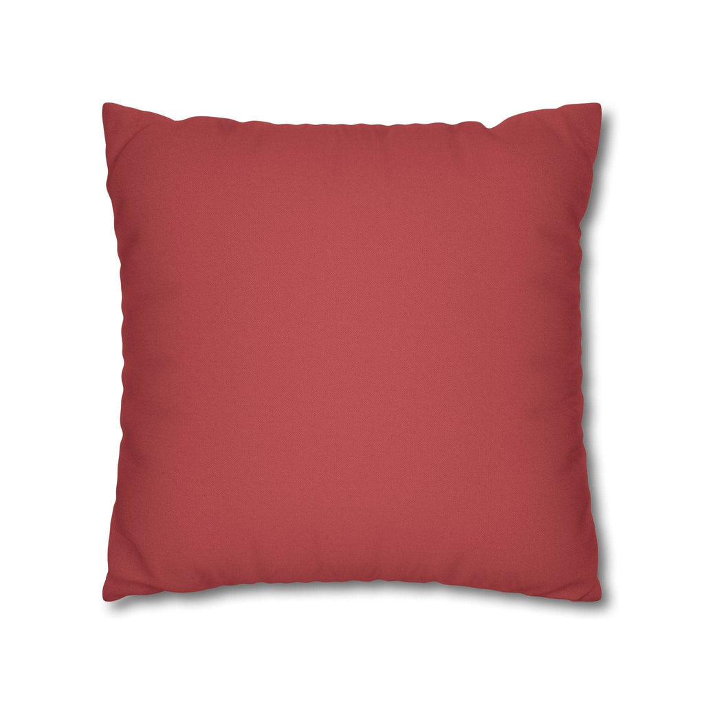 Cushion Cover, Throw pillow Case for Couch (Single Piece) : Vermillion Red - SnugLiving