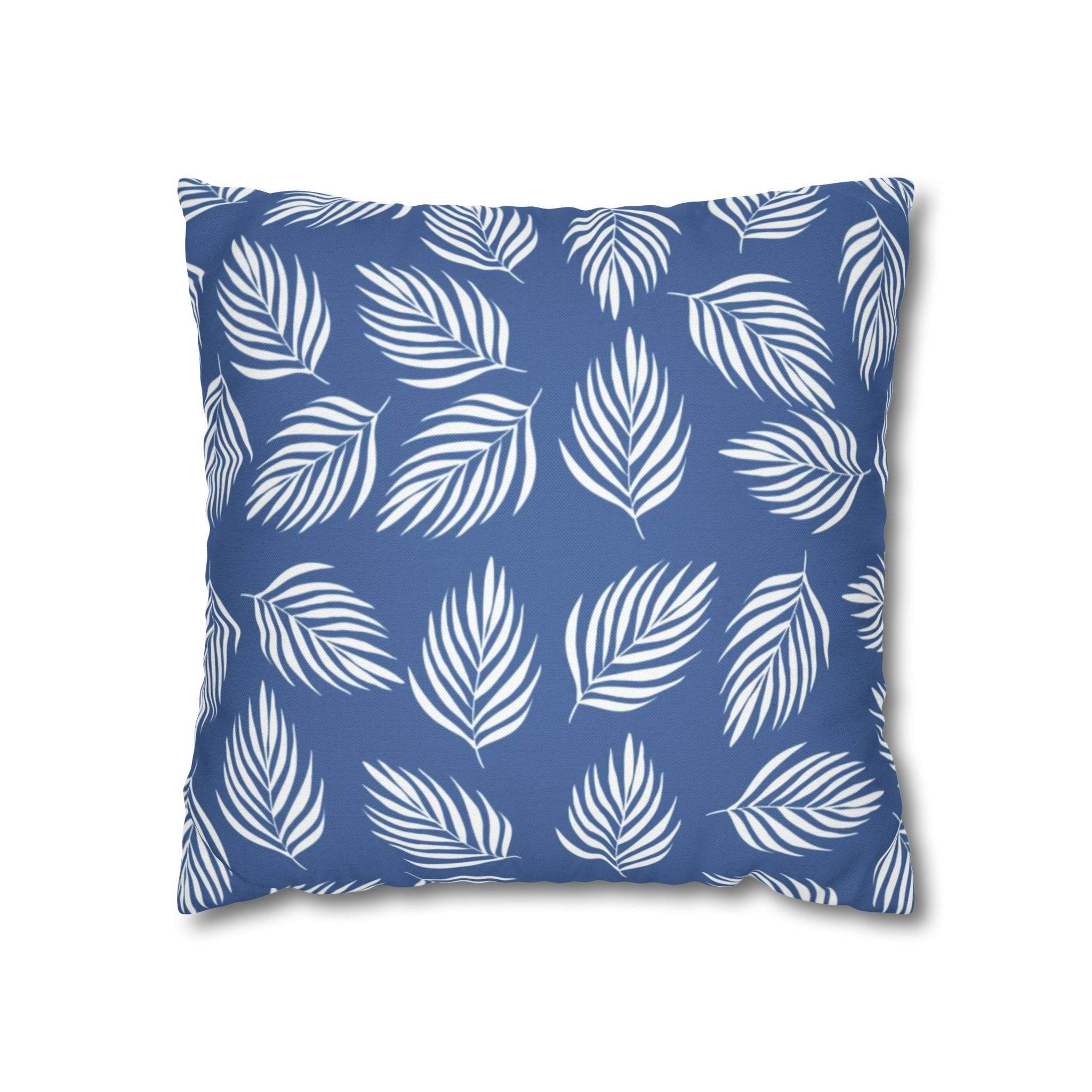 Cushion Cover, Throw pillow Case for Couch (Single Piece) : Royal Blue - SnugLiving