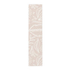 Minimalist Blush Floral Table Runner – Soft Pink Botanical Accent - SnugLiving