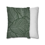 Cushion Cover, Throw pillow Case for Couch (Single Piece) : Emerald Green - SnugLiving