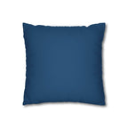 Cushion Cover, Throw pillow Case for Couch ( Single Piece) : Blue & Grey Pattern - SnugLiving