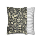 Two Way Cushion Cover, Throw pillow Case for Couch (Single Piece) : Charcoal - SnugLiving