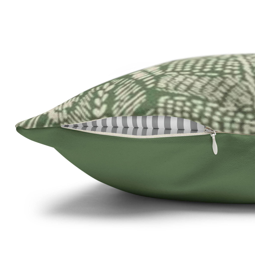 Cushion Cover, Throw pillow Case for Couch (Single Piece) : Leafy Pattern - SnugLiving