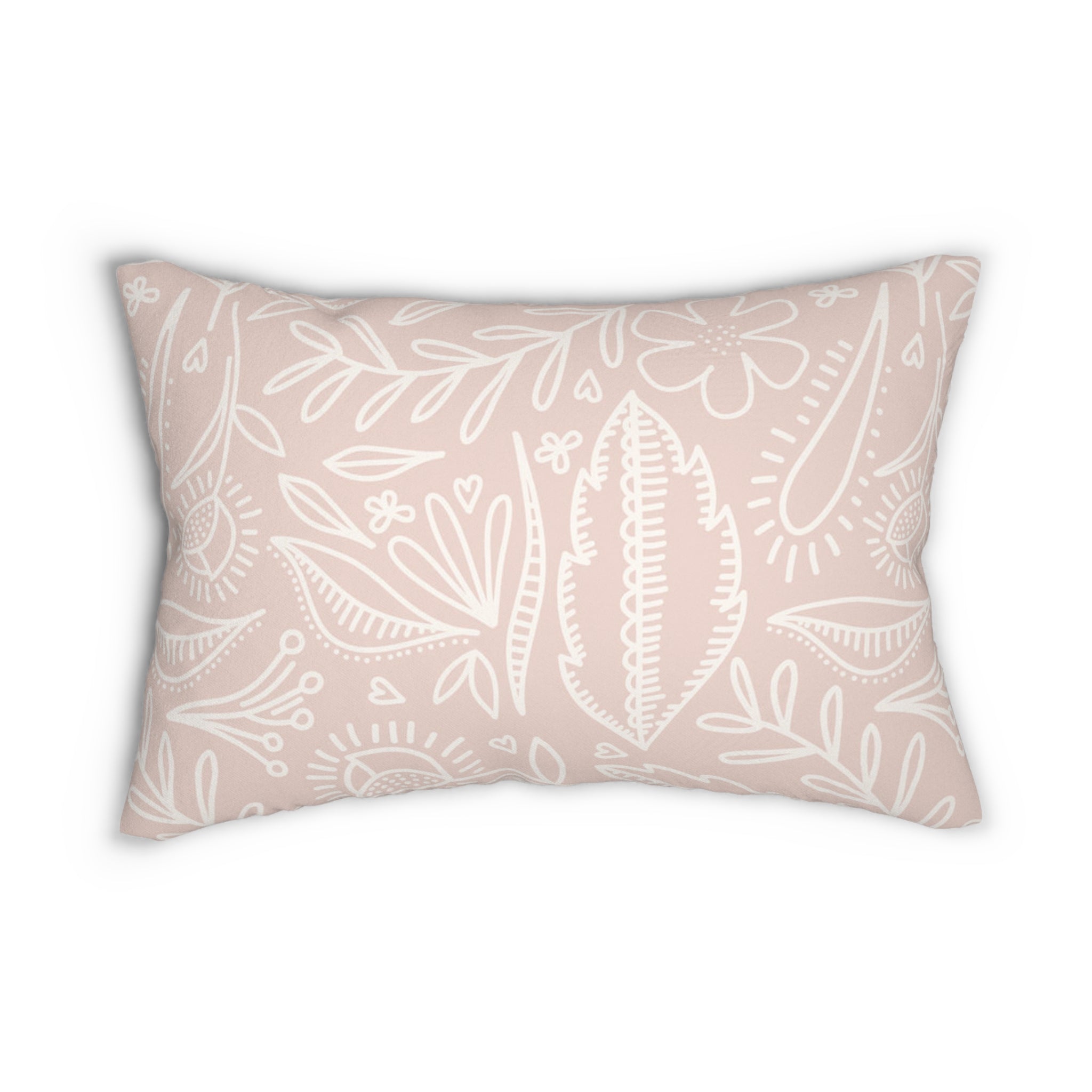 Lounge Pillow, Throw Pillow with Fillers/Insert (Single Piece) : Baby Pink