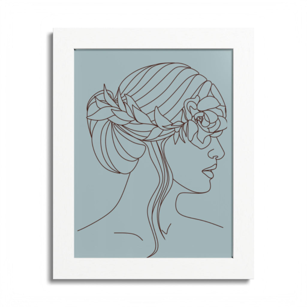 Multi-Color Framed Poster | Abstract Wall Art, Boho Home Decor | Pattern 5