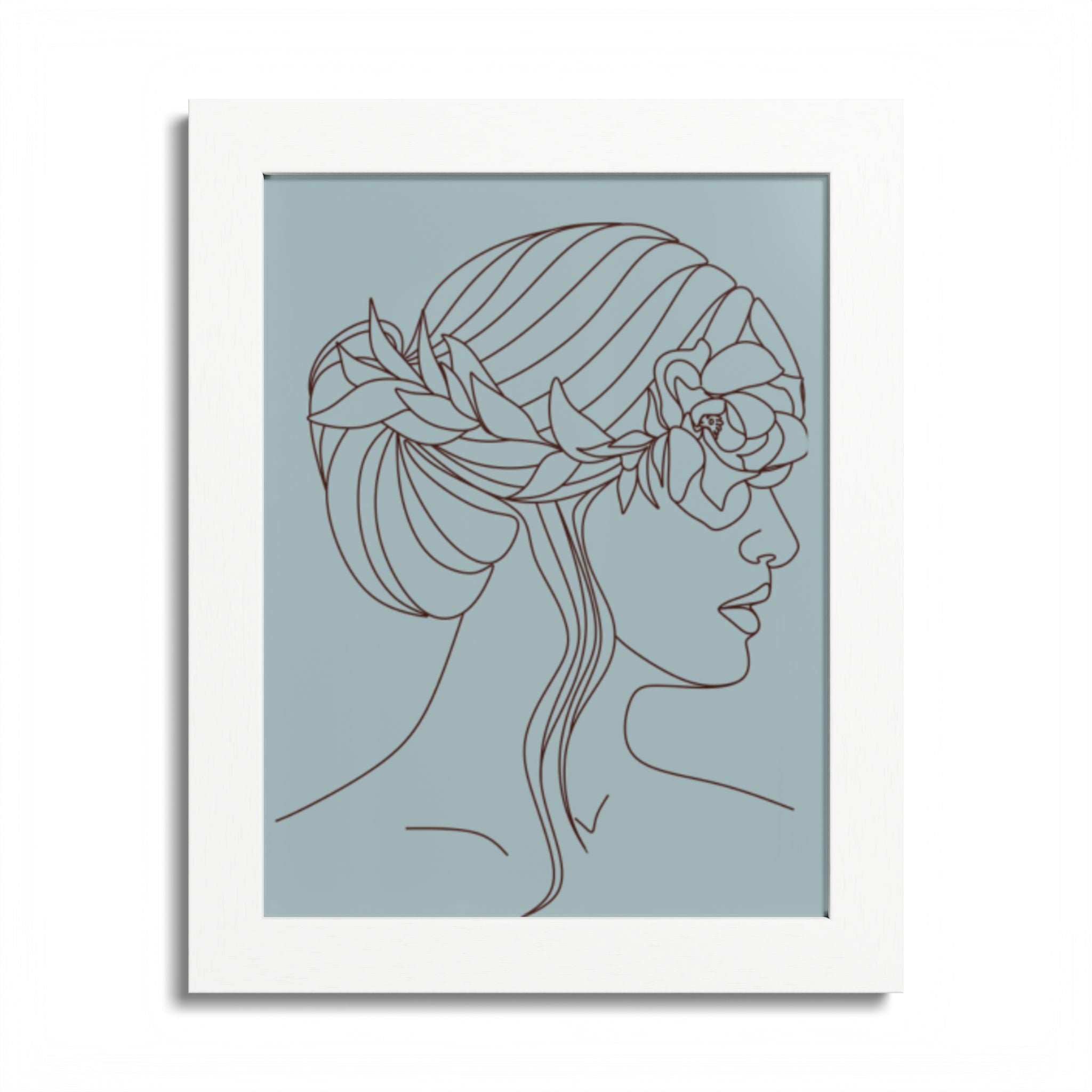 Multi-Color Framed Poster | Abstract Wall Art, Boho Home Decor | Pattern 5