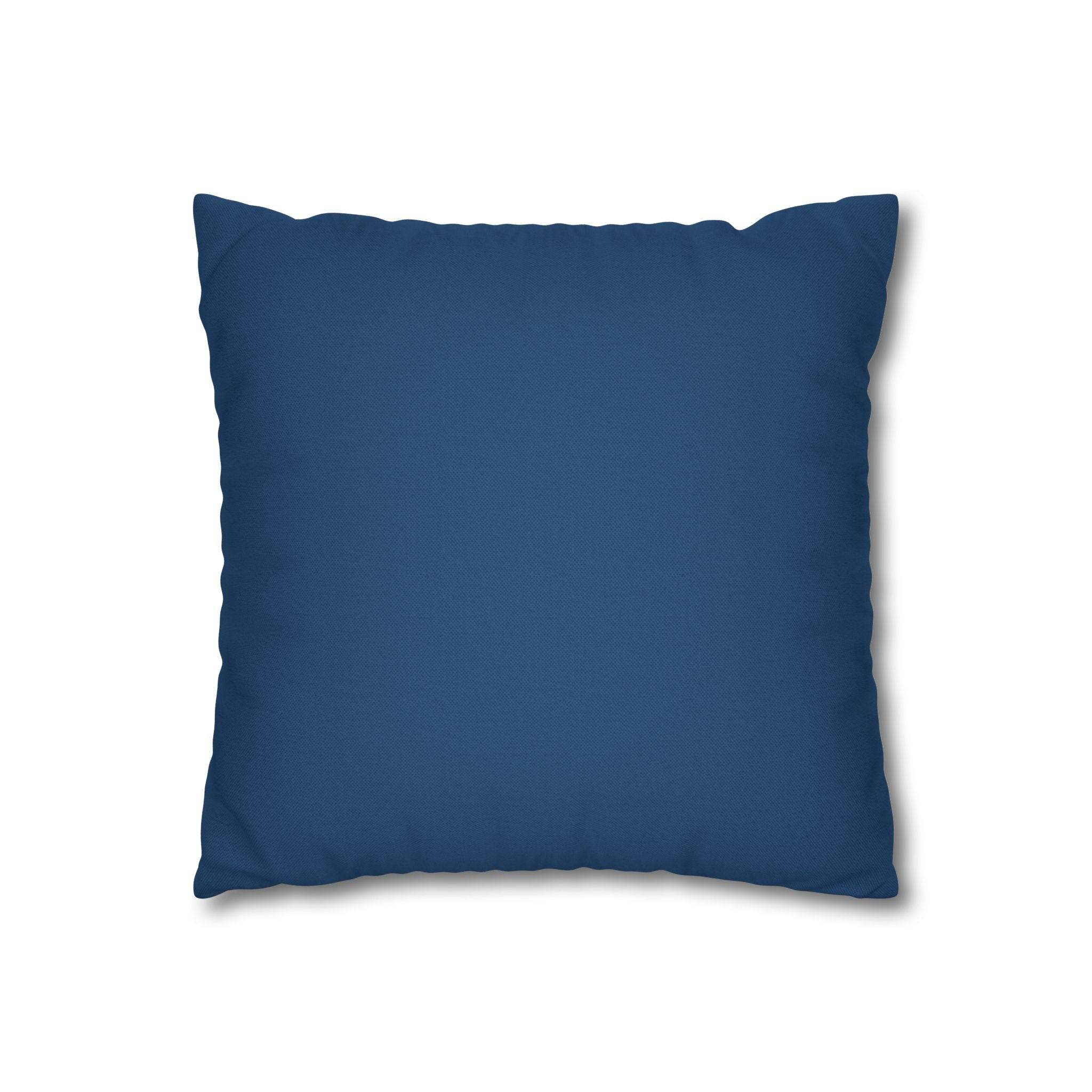 Cushion Cover, Throw pillow Case for Couch ( Single Piece) : Blue & White Floral - SnugLiving