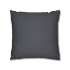 Cushion Cover, Throw pillow Case for Couch (Single Piece) : Floral Charcoal Black - SnugLiving