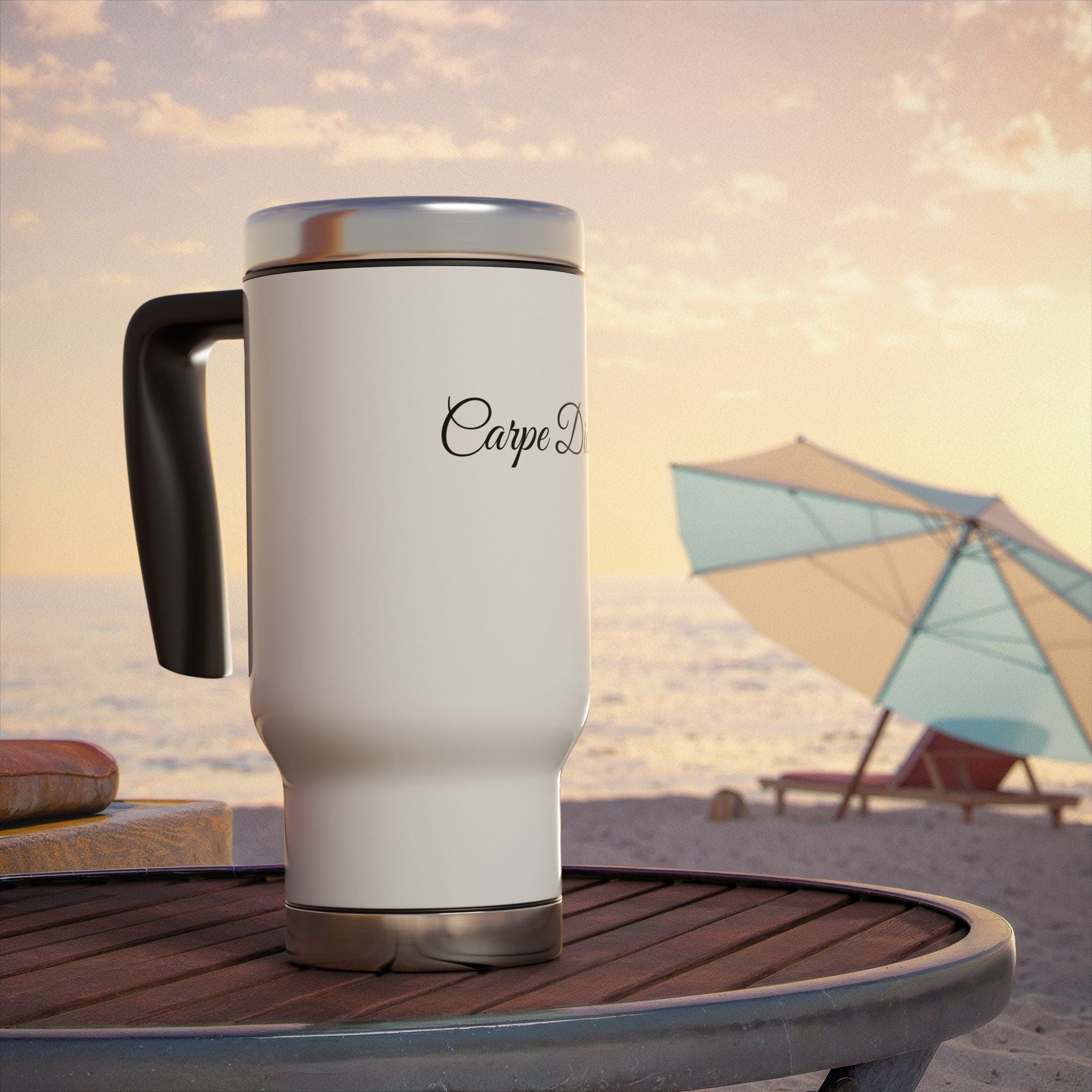 Travel Mug, 14oz Stainless Steel Coffee Tumbler - SnugLiving
