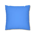 Cushion Cover, Throw pillow Case for Couch (Single Piece) : Soft Blue - SnugLiving
