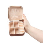 Elegant Jewelry Travel Case for Organized Accessories-2 - SnugLiving