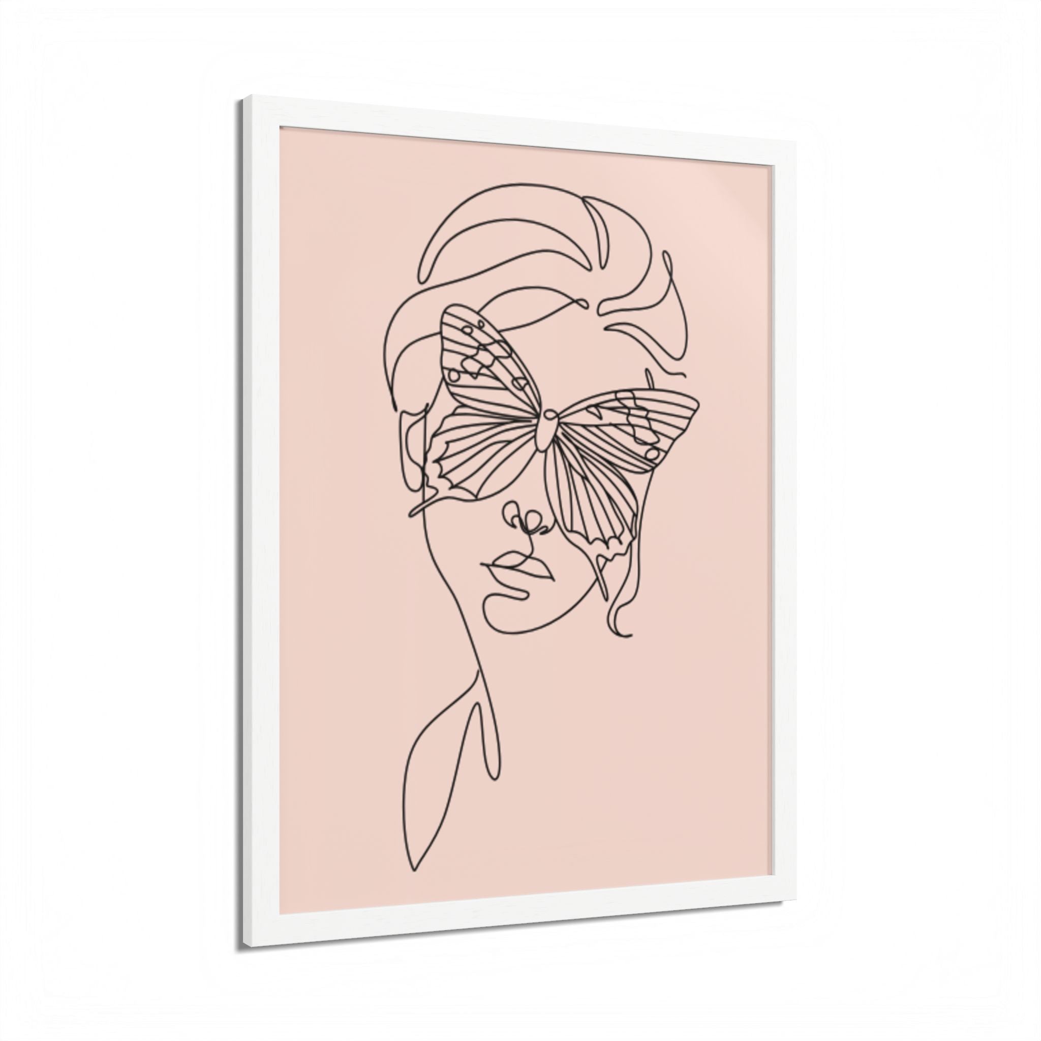 Multi-Color Framed Poster | Abstract Wall Art, Boho Home Decor | Pattern 7