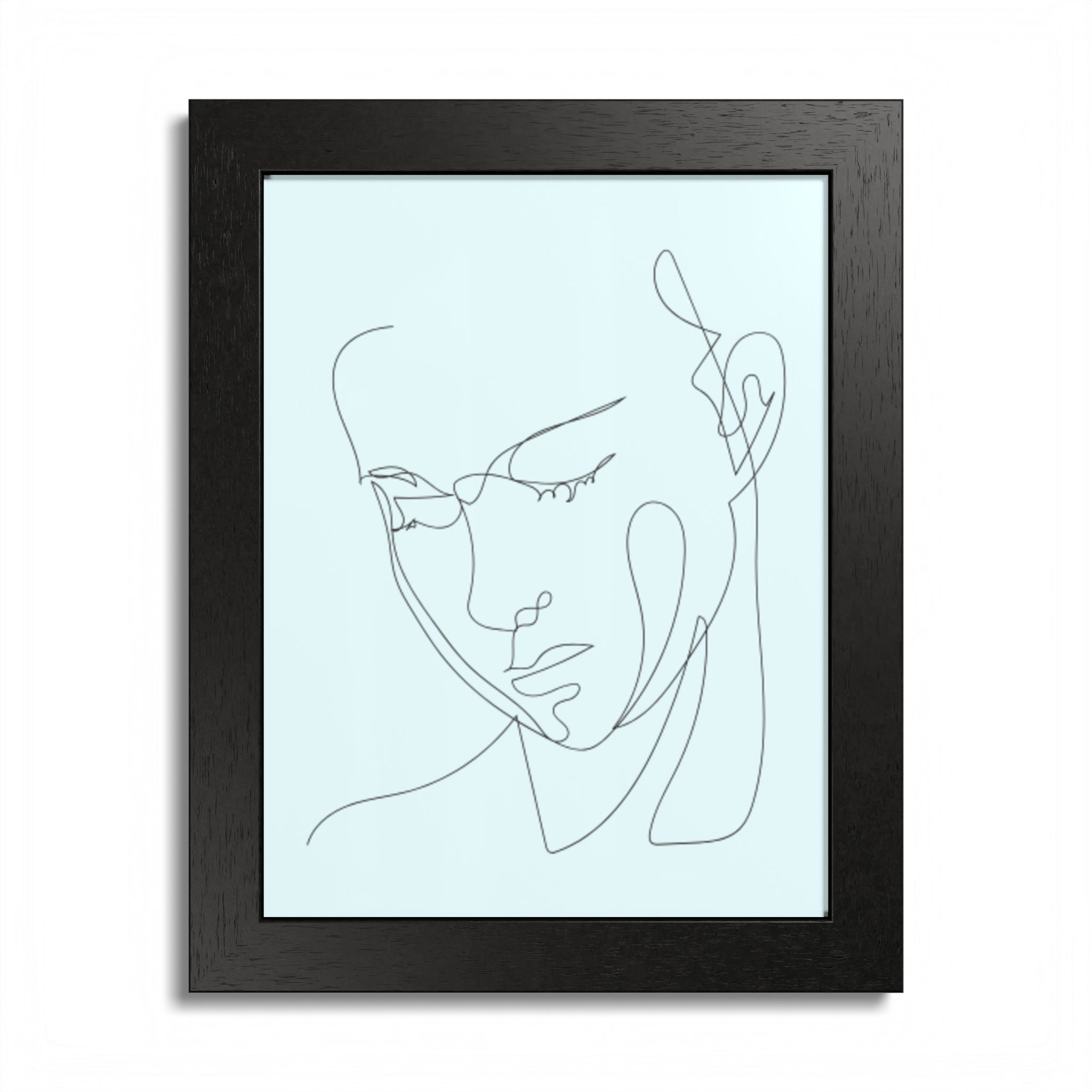 Multi-Color Framed Poster | Abstract Wall Art, Boho Home Decor | Pattern 8